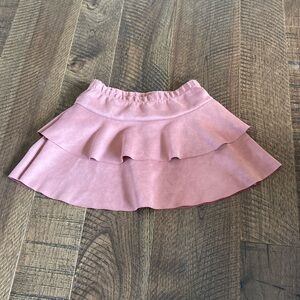 Girls Suede skirt